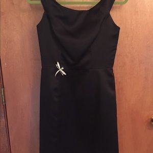 Hugo Buscati collection vintage glam black dress